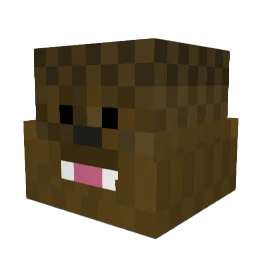 william_mcintyre Minecraft avatar head, 3D render