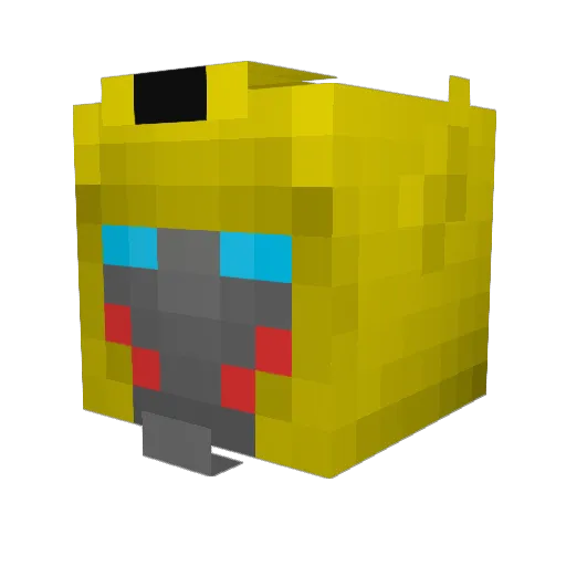 williamater Minecraft avatar head, 3D render