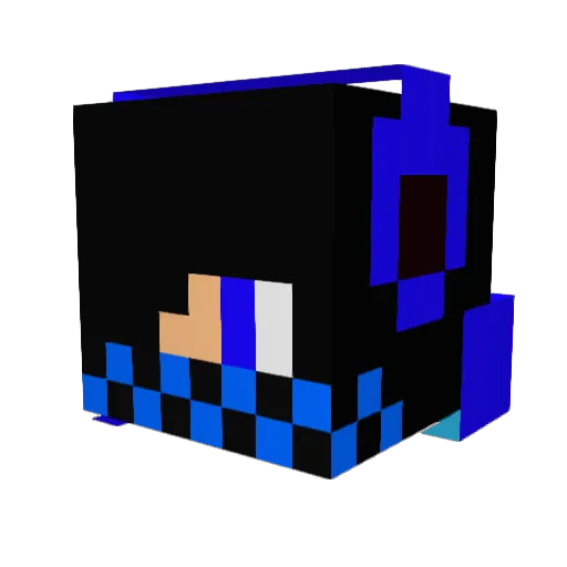 williamcezario22 Minecraft avatar head, 3D render