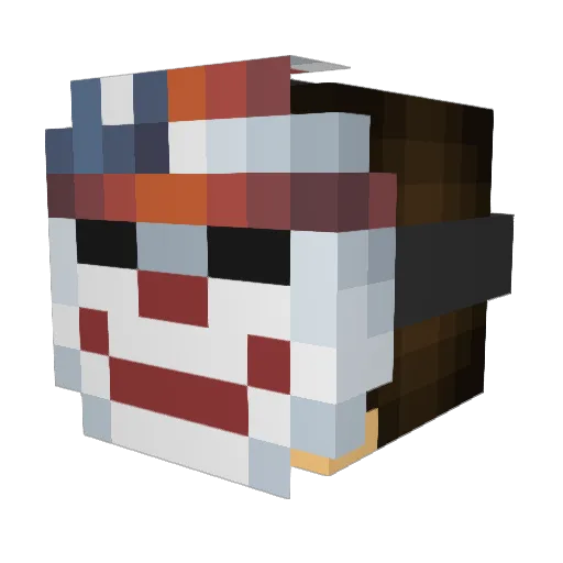 williamgauthun Minecraft avatar head, 3D render