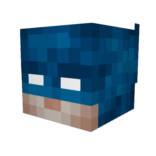 williamhargenser Minecraft avatar head, 3D render