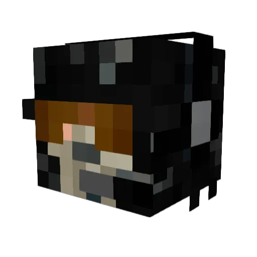 williamroar Minecraft avatar head, 3D render