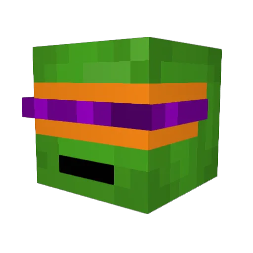 willie2027 Minecraft avatar head, 3D render