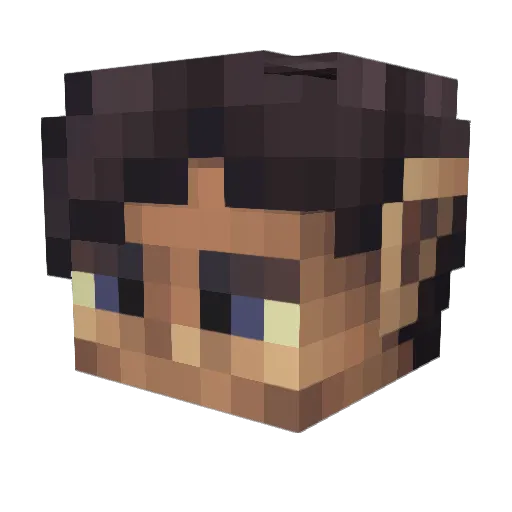 willjoy30 Minecraft avatar head, 3D render