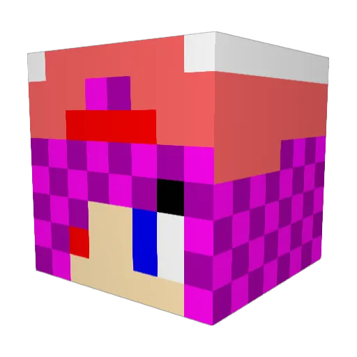 willkiss123 Minecraft avatar head, 3D render