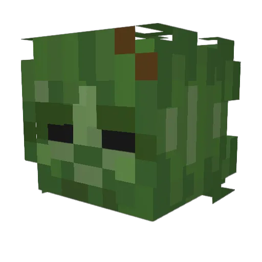 willow0884 Minecraft avatar head, 3D render
