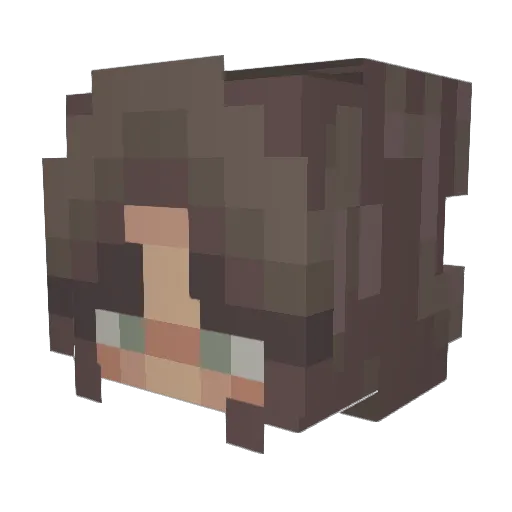 willow_tree0 Minecraft avatar head, 3D render