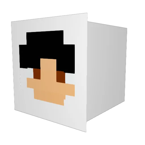 willrxz1200 Minecraft avatar head, 3D render