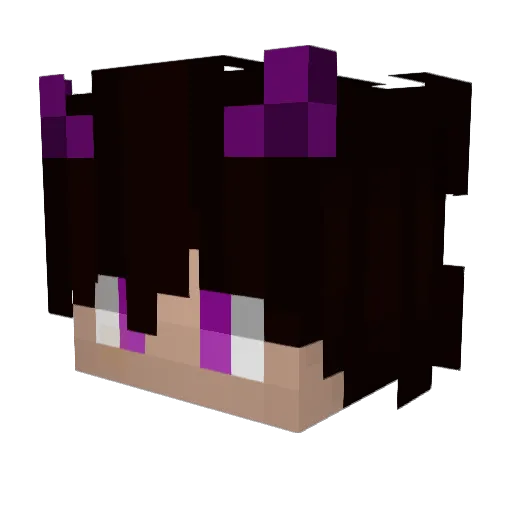 willthx Minecraft avatar head, 3D render