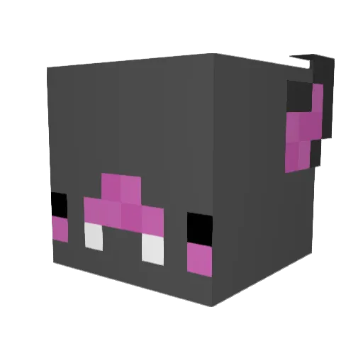 willtoes Minecraft avatar head, 3D render