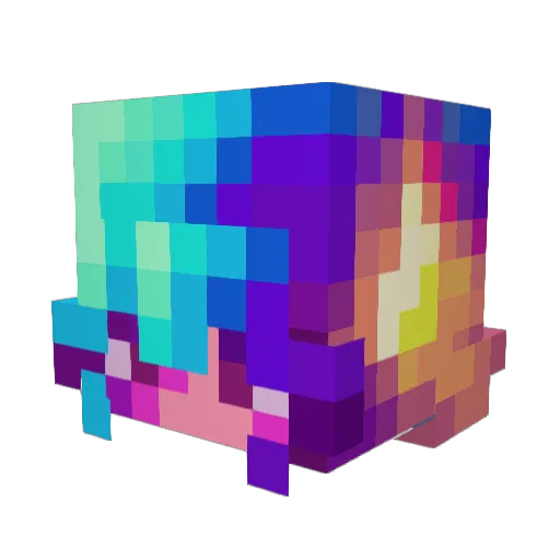 willw96 Minecraft avatar head, 3D render