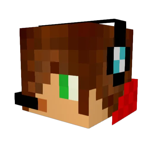 willy81204 Minecraft avatar head, 3D render