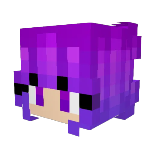 willy907 Minecraft avatar head, 3D render