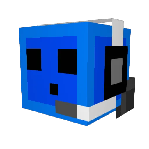 willybooger Minecraft avatar head, 3D render