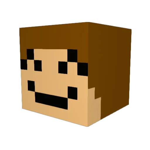 willydorgy Minecraft avatar head, 3D render