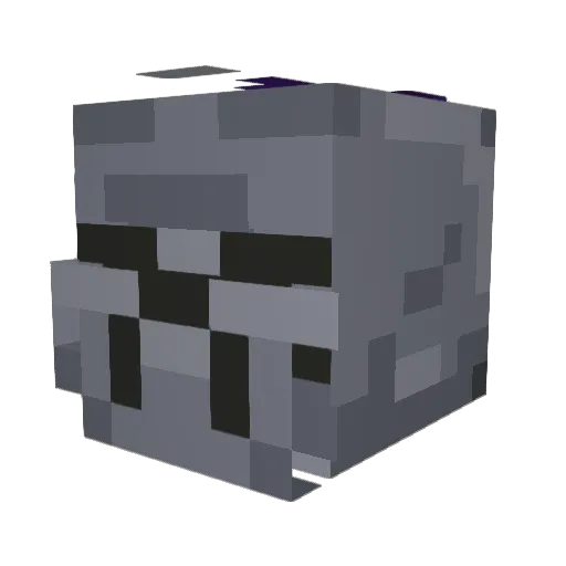 willyebone Minecraft avatar head, 3D render