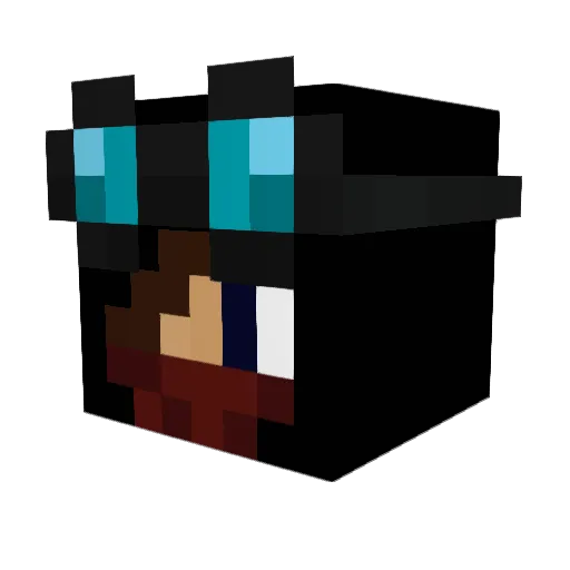 willymamoth503 Minecraft avatar head, 3D render