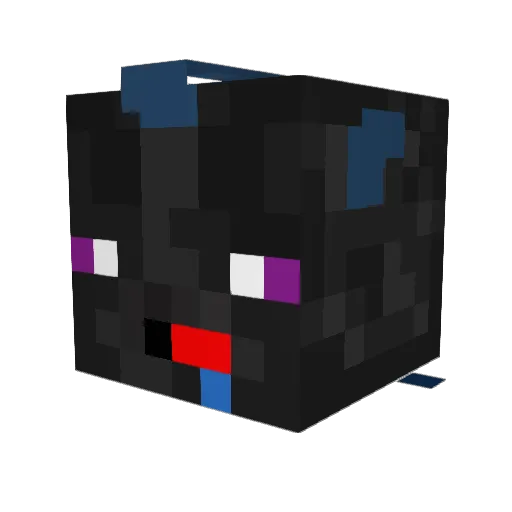 willyroo Minecraft avatar head, 3D render