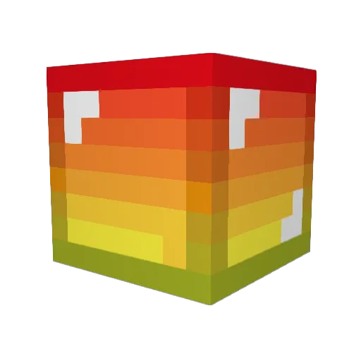 wilma0202 Minecraft avatar head, 3D render
