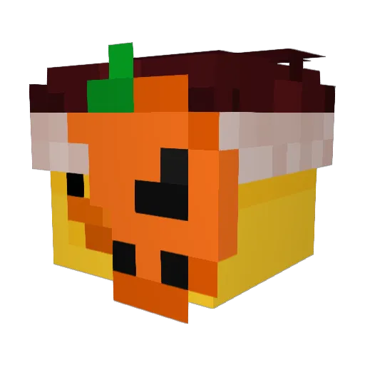 wilski9 Minecraft avatar head, 3D render