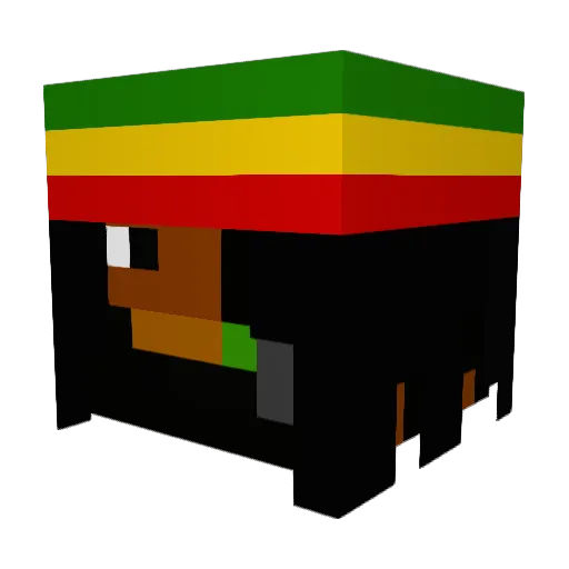 wilson700 Minecraft avatar head, 3D render