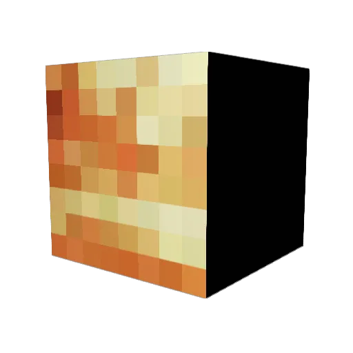 wilsonschmilson Minecraft avatar head, 3D render