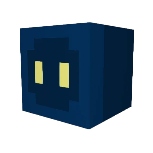 wilsontried Minecraft avatar head, 3D render