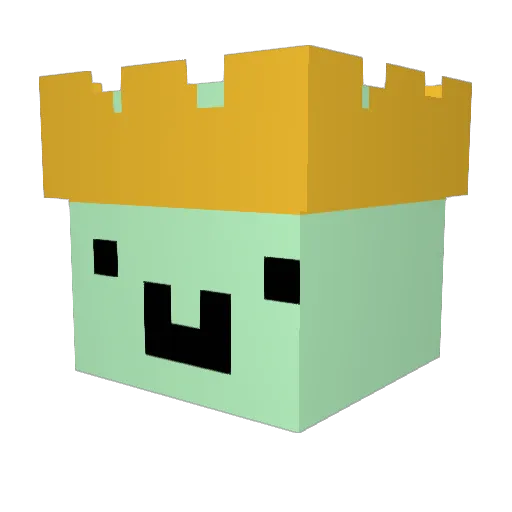 wilump1 Minecraft avatar head, 3D render