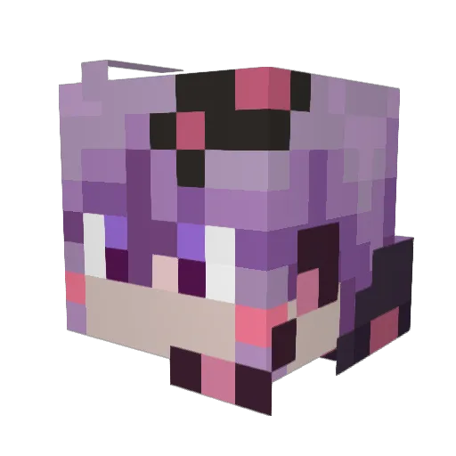 win_eaglet Minecraft avatar head, 3D render