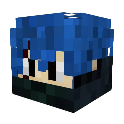 windchime334 Minecraft avatar head, 3D render