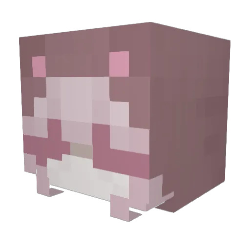 windeeez Minecraft avatar head, 3D render