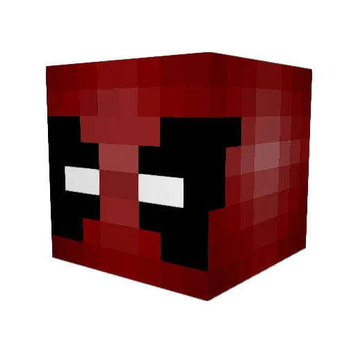 windelef Minecraft avatar head, 3D render