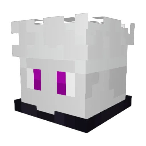 windeqq Minecraft avatar head, 3D render