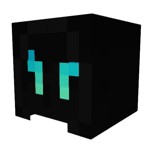 window_cleaner_2 Minecraft avatar head, 3D render