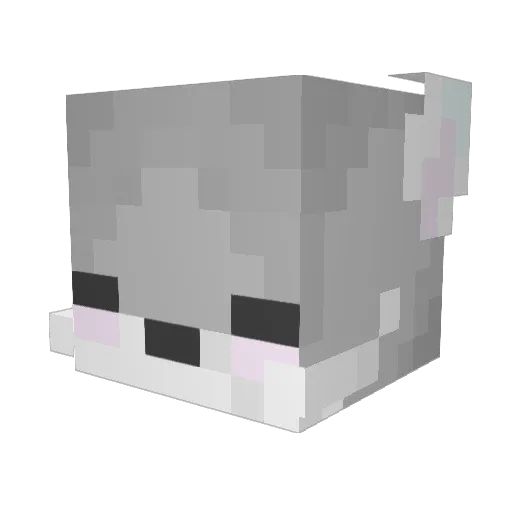 windows_xp9 Minecraft avatar head, 3D render