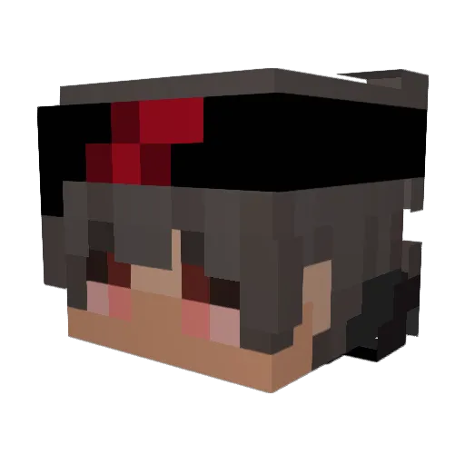windyZzZZZ Minecraft avatar head, 3D render