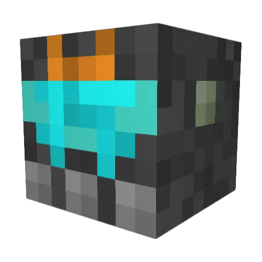 wingco2003 Minecraft avatar head, 3D render