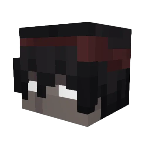 wingstoplova Minecraft avatar head, 3D render