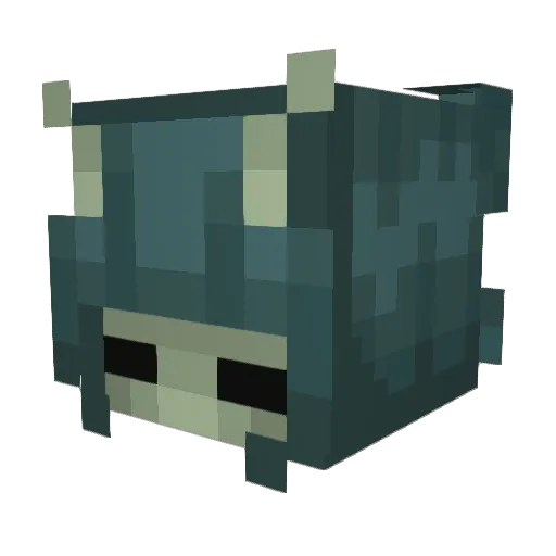 winky_wonky Minecraft avatar head, 3D render