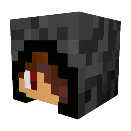 winner87956 Minecraft avatar head, 3D render
