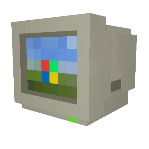 winnie_pou Minecraft avatar head, 3D render