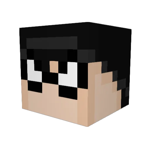 winspartan Minecraft avatar head, 3D render