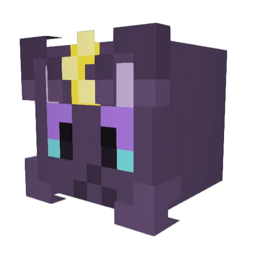 winter_ae Minecraft avatar head, 3D render
