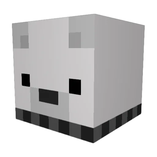 winterbliss54 Minecraft avatar head, 3D render