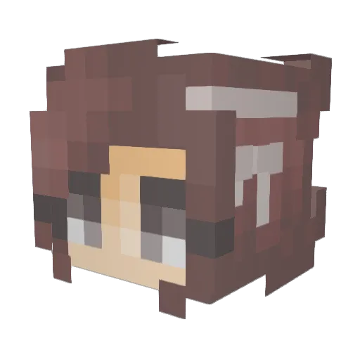 winteroliviaO987 Minecraft avatar head, 3D render