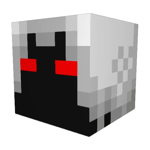 winterwood8 Minecraft avatar head, 3D render