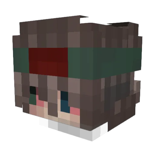 winterzoid13 Minecraft avatar head, 3D render