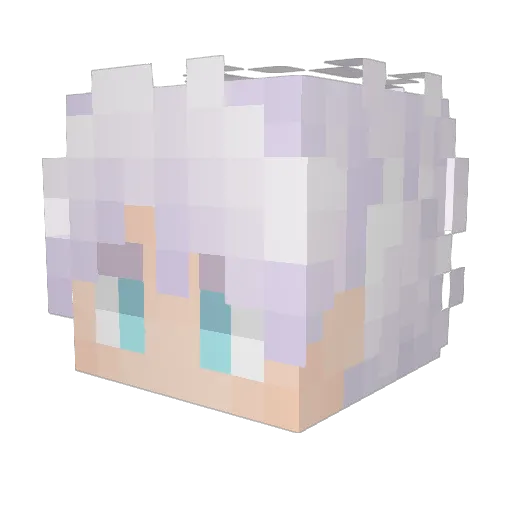 wintonnn Minecraft avatar head, 3D render