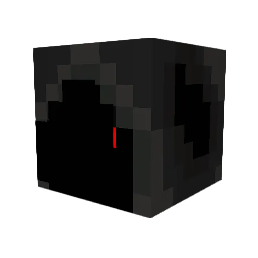 wisheswicked Minecraft avatar head, 3D render