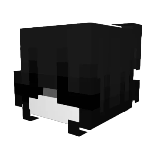 wisinie Minecraft avatar head, 3D render
